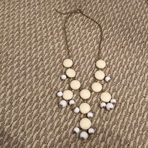 White bubble necklace